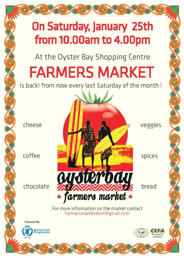 Farmers Market 25 January 14